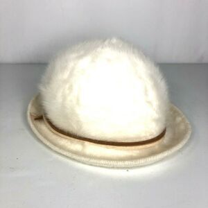 Rabbit Fur Womens Cloche Hat Made In Canada Kates Boutique Vintage 1950s 1960s